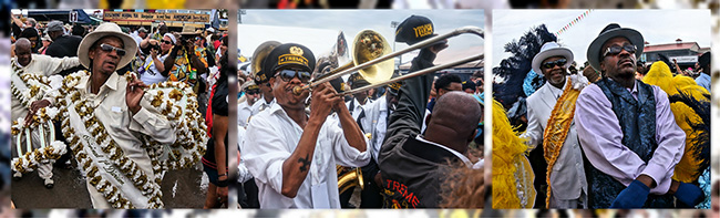 Second Line Tryptich